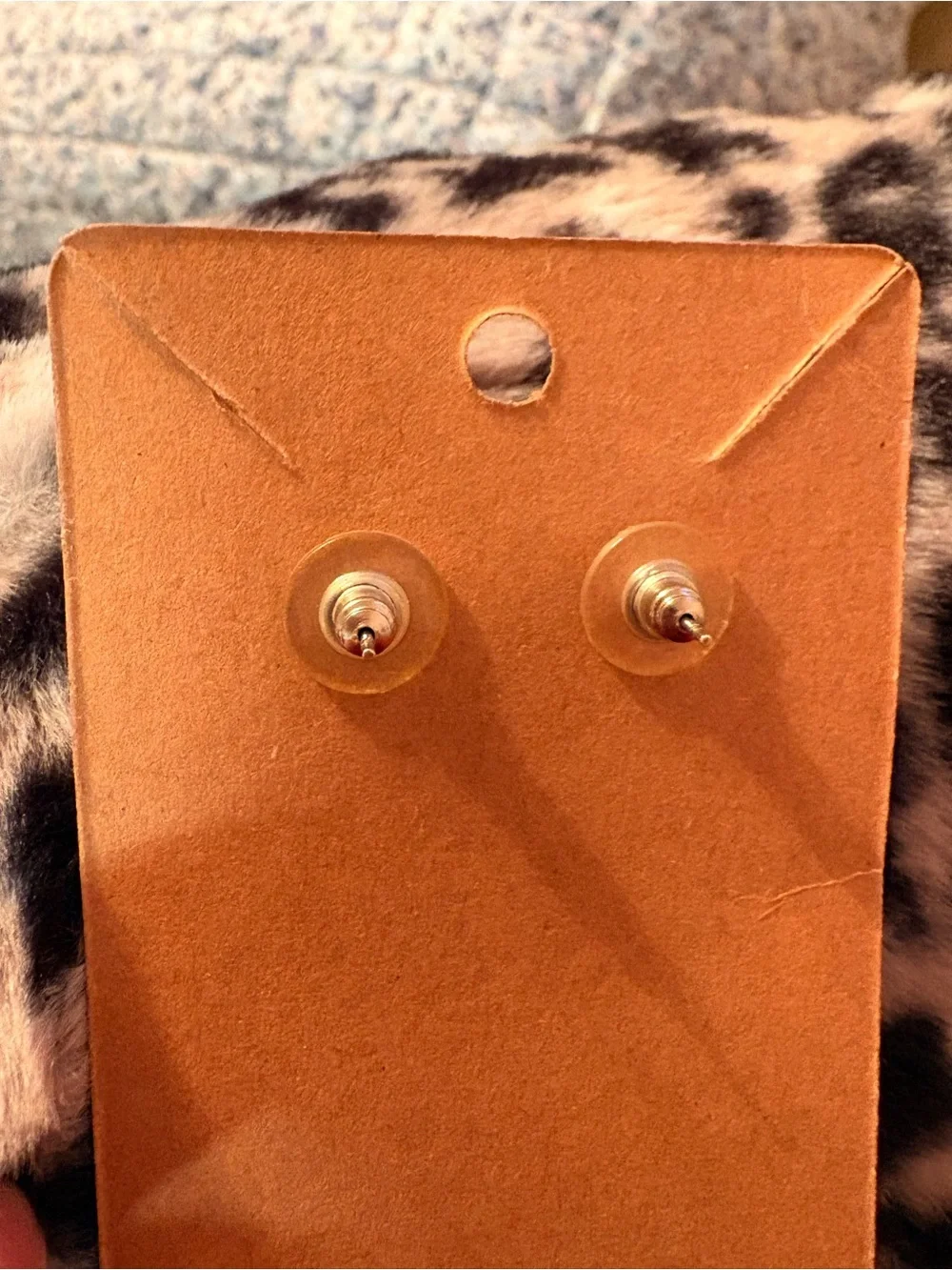 Brighton Silver-Tone Vintage Filigree Rectangle Stud Earrings